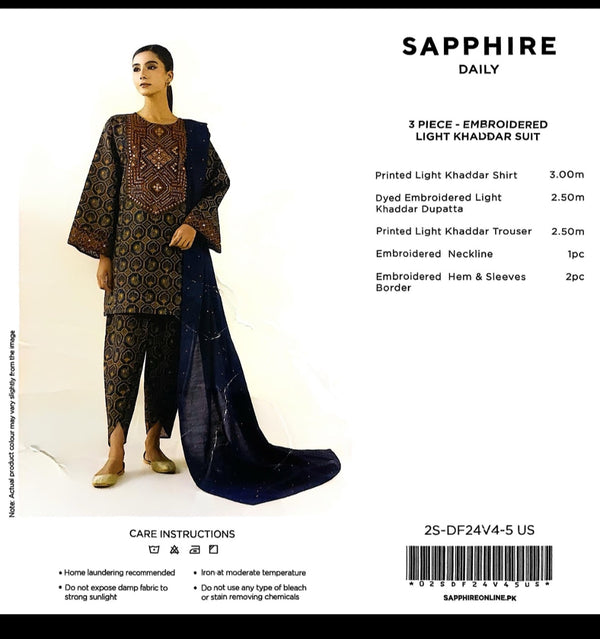 Sapphire 3 piece winter dress