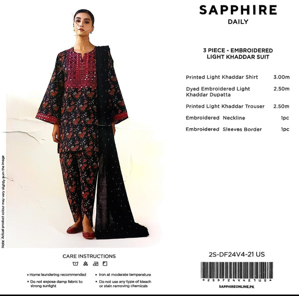 Sapphire 3 piece winter dress