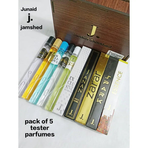 Long Lasting Fragrance Perfume Set - 5 Pcs Pocket Perfume Collection